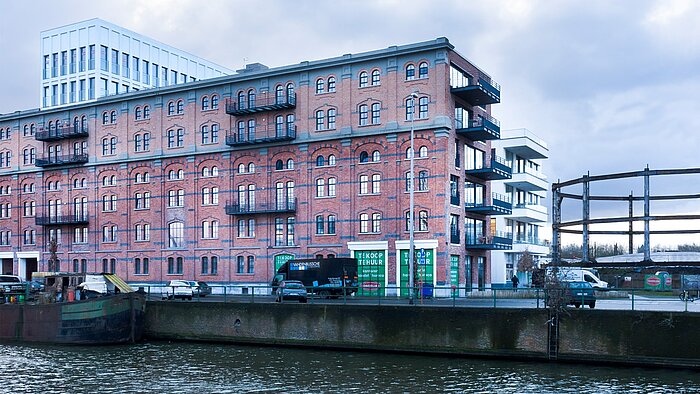 NIeuwe Molens - Het restaureerde magazijngebouw